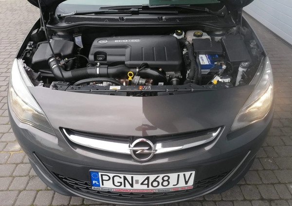 Opel Astra cena 24900 przebieg: 177223, rok produkcji 2014 z Gniezno małe 352